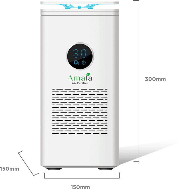 Amala Group AIR PURIFIER Size