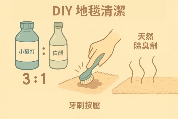 居家急救包:小蘇打+白醋天然除味劑使用指南